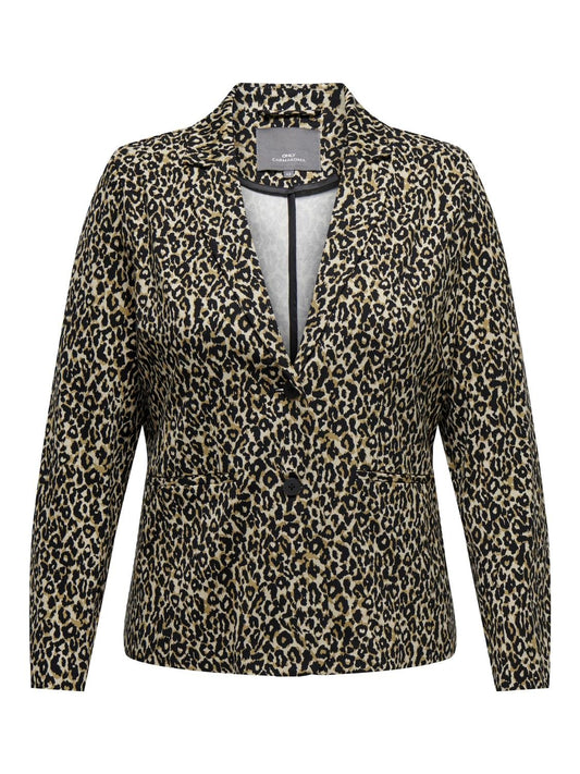 Only Carmakoma Cargoldtrash blazer dierenprint