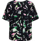 ONLY CARMAKOMA  CARDIFA LIFE SS TOP MEERKLEURIG