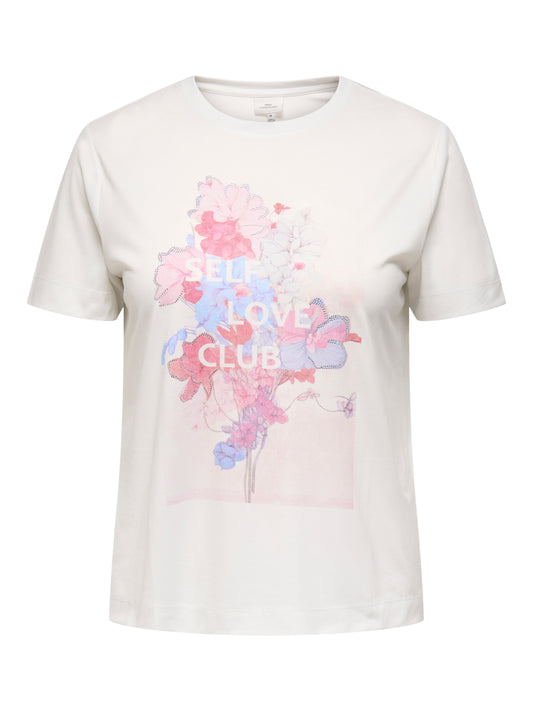 ONLY CARMAKOMA CARNIKO S/S O-NECK REG TEE JRS