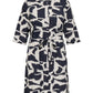 ONLY CARMAKOMA  CARMISIA 3/4 BLK SHIRT DRESS WVN
