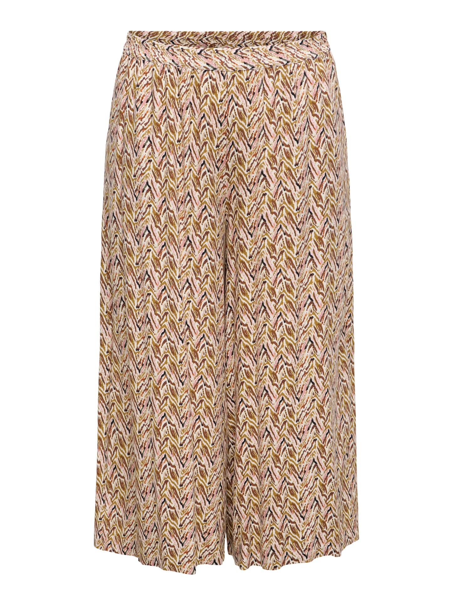 ONLY CARMAKOMA  CARNOVA CALF SKIRT PANT AOP