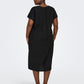 Only Carmakoma  CARJOANNA V-NECK IN-ONE CALF DRESS WVN