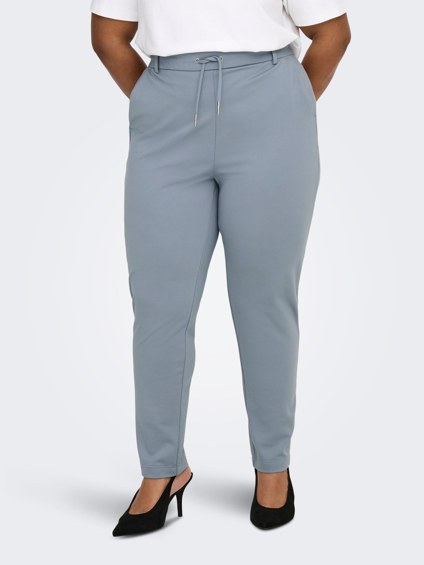 ONLY CARMAKOMA  CARGOLDTRASH LIFE CLASSIC KLEUR LICHTBLAUW