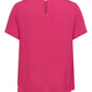 ONLY CARMAKOMA CARVICO LIFE S/S TOP VIS WVN ROOD