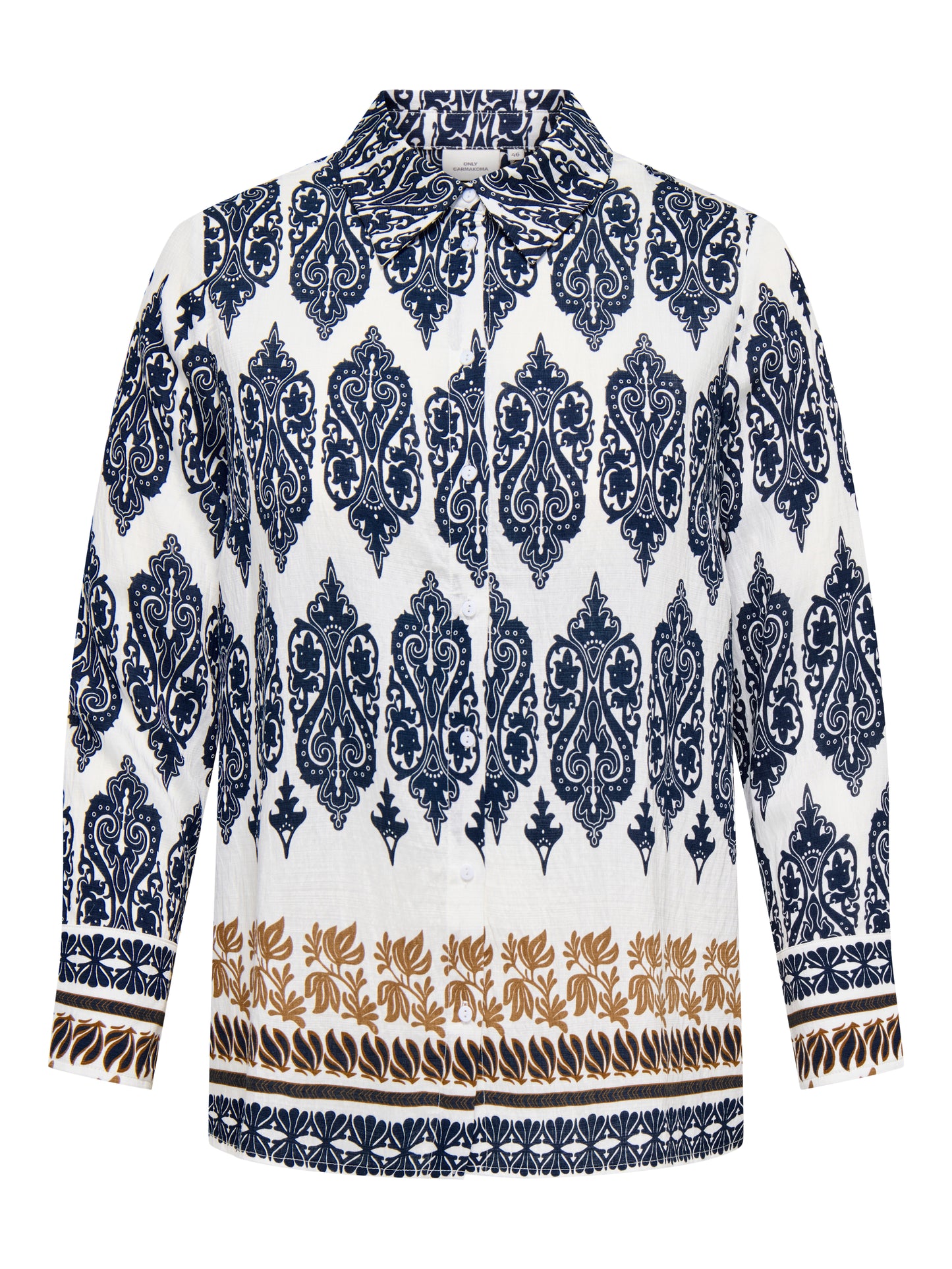 ONLY CARMAKOMA CARHAVANA L/S SHIRT AOP