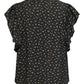ONLY CARMAKOMA CARALBERTHE S/S V-NECK TOP AOP