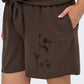 ONLY CARMAKOMA   CAREVALOU METTA EMBROIDERY SHORTS WVN