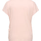 ONLY CARMAKOMA  CARLULU S/S V-NECK TOP BOX JRS
