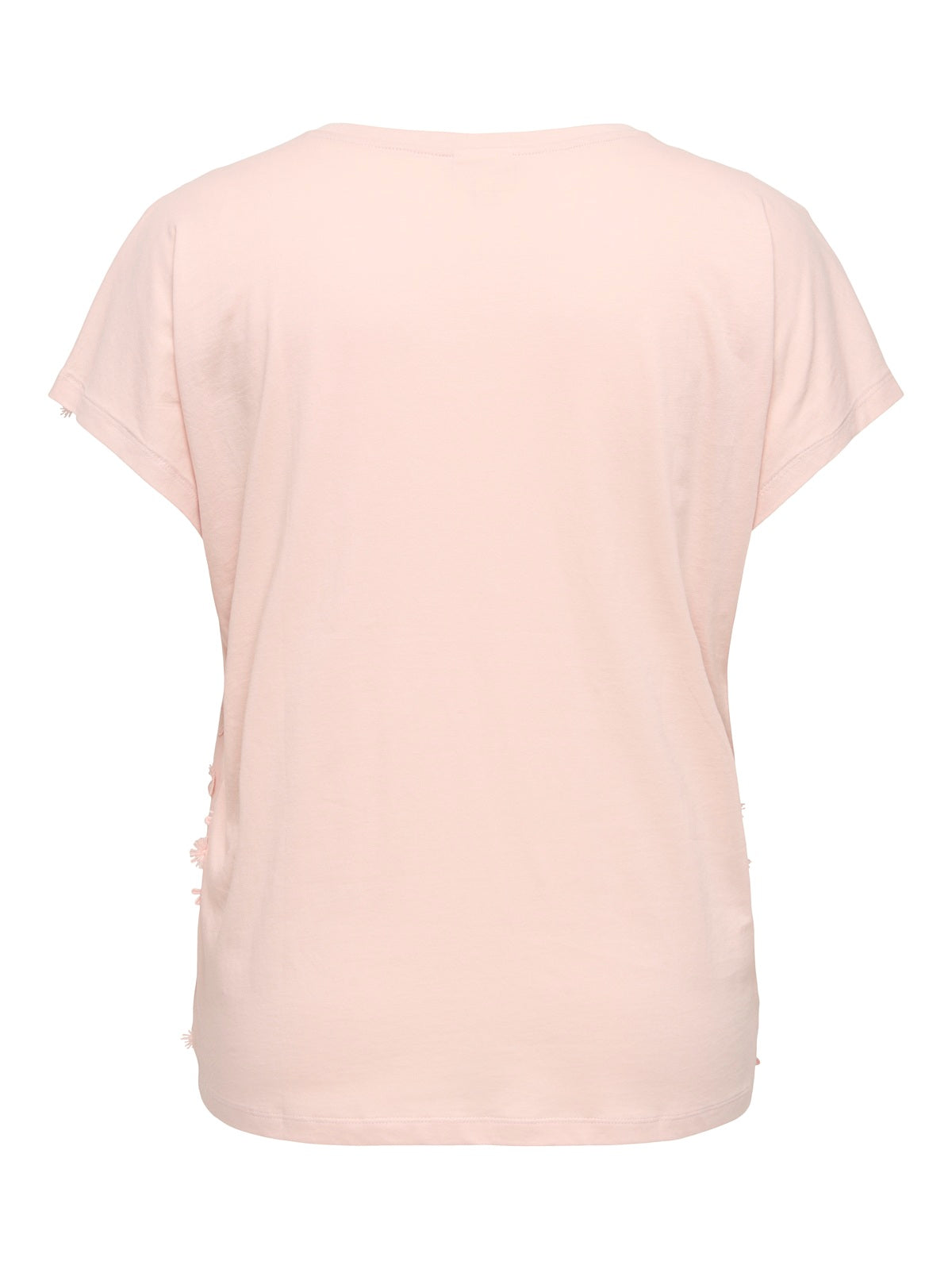ONLY CARMAKOMA  CARLULU S/S V-NECK TOP BOX JRS