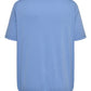 ONLY CARMAKOMA  CARCORAL S/S V-NECK TEE JRS BLAUW