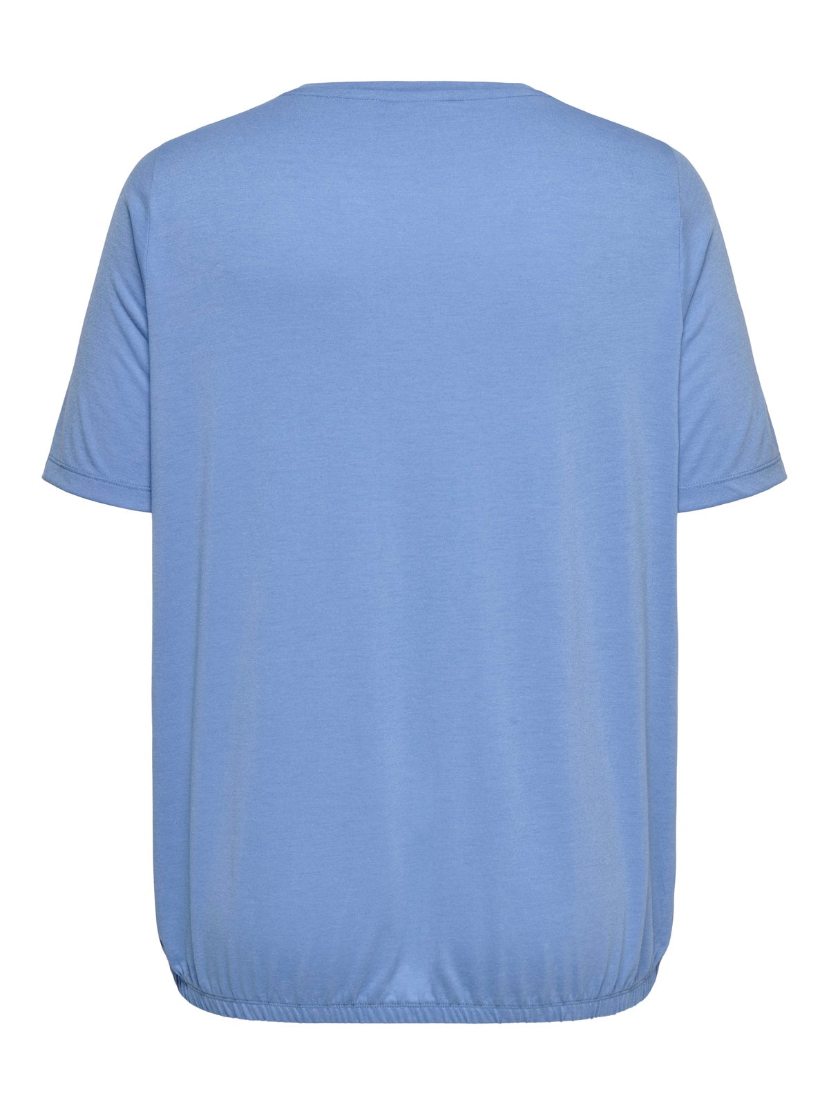 ONLY CARMAKOMA  CARCORAL S/S V-NECK TEE JRS BLAUW