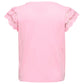 ONLY CARMAKOMA CARMACY S/S O-NECK MIX TOP JRS ROSE