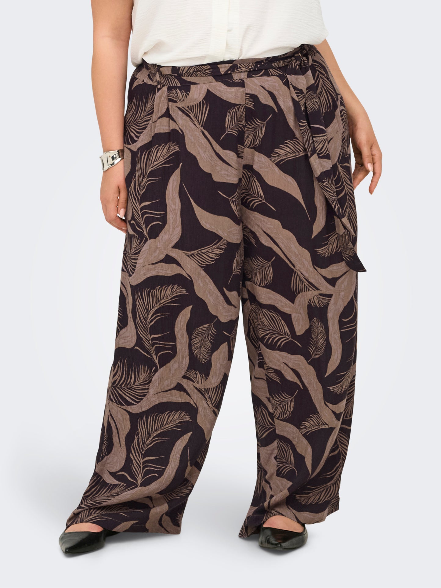 ONLY CARMAKOMA  CARVILMA CULOTTE PANT AOP