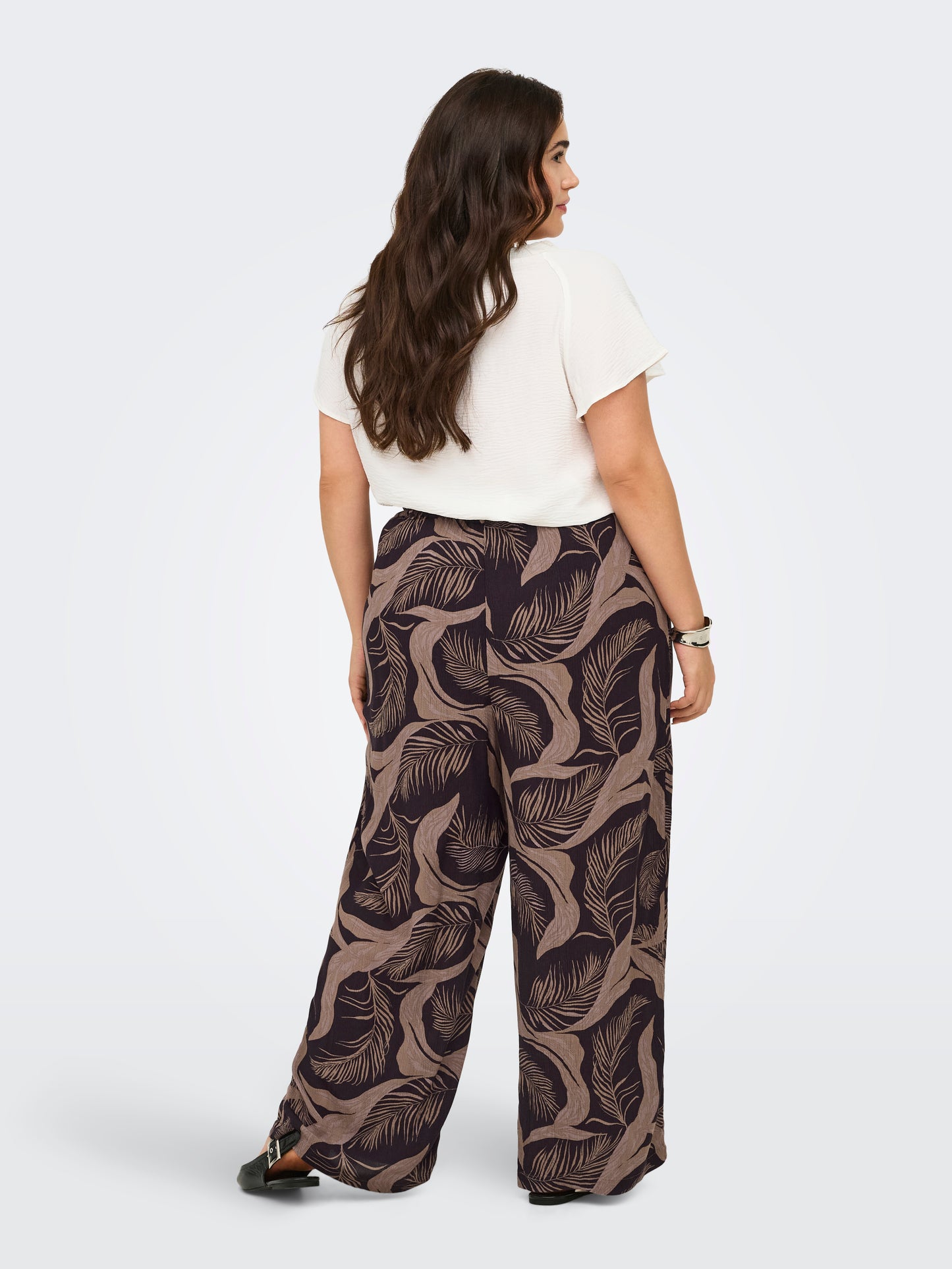 ONLY CARMAKOMA  CARVILMA CULOTTE PANT AOP