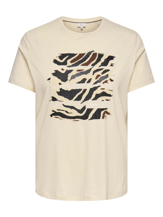 ONLY CARMAKOMA  CARBOOSTERY SS REG TEE JRS