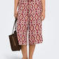 ONLY CARMAKOMA  CARMIKASI CULOTTE BELT PANTS AOP