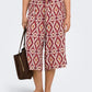 ONLY CARMAKOMA  CARMIKASI CULOTTE BELT PANTS AOP