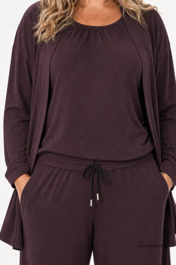 Wasabi -SABINA 23 vest bruin