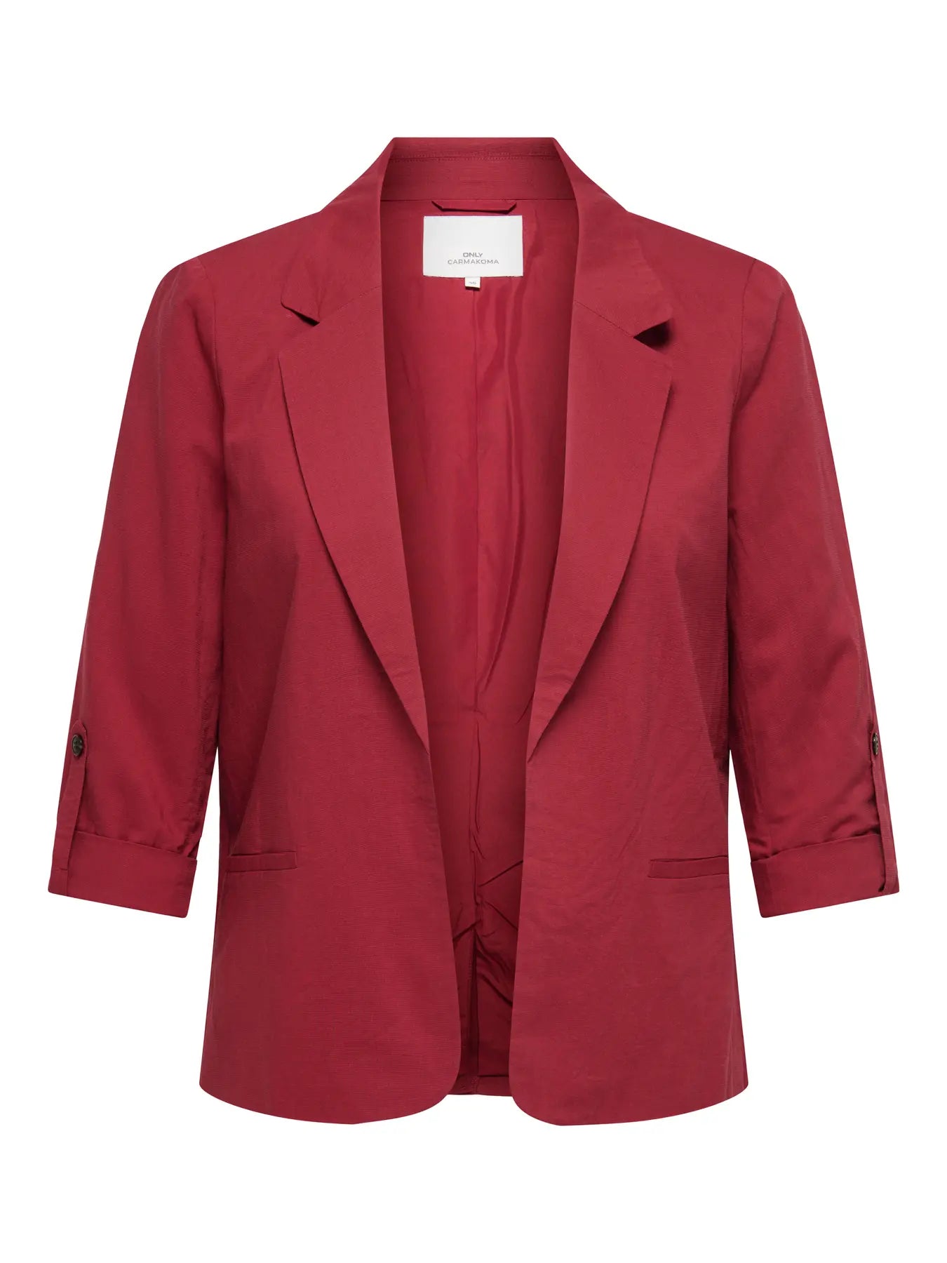 ONLY CARMAKOMA CARCARO-ISOLA 3/4 UNLINED BLAZER TLR