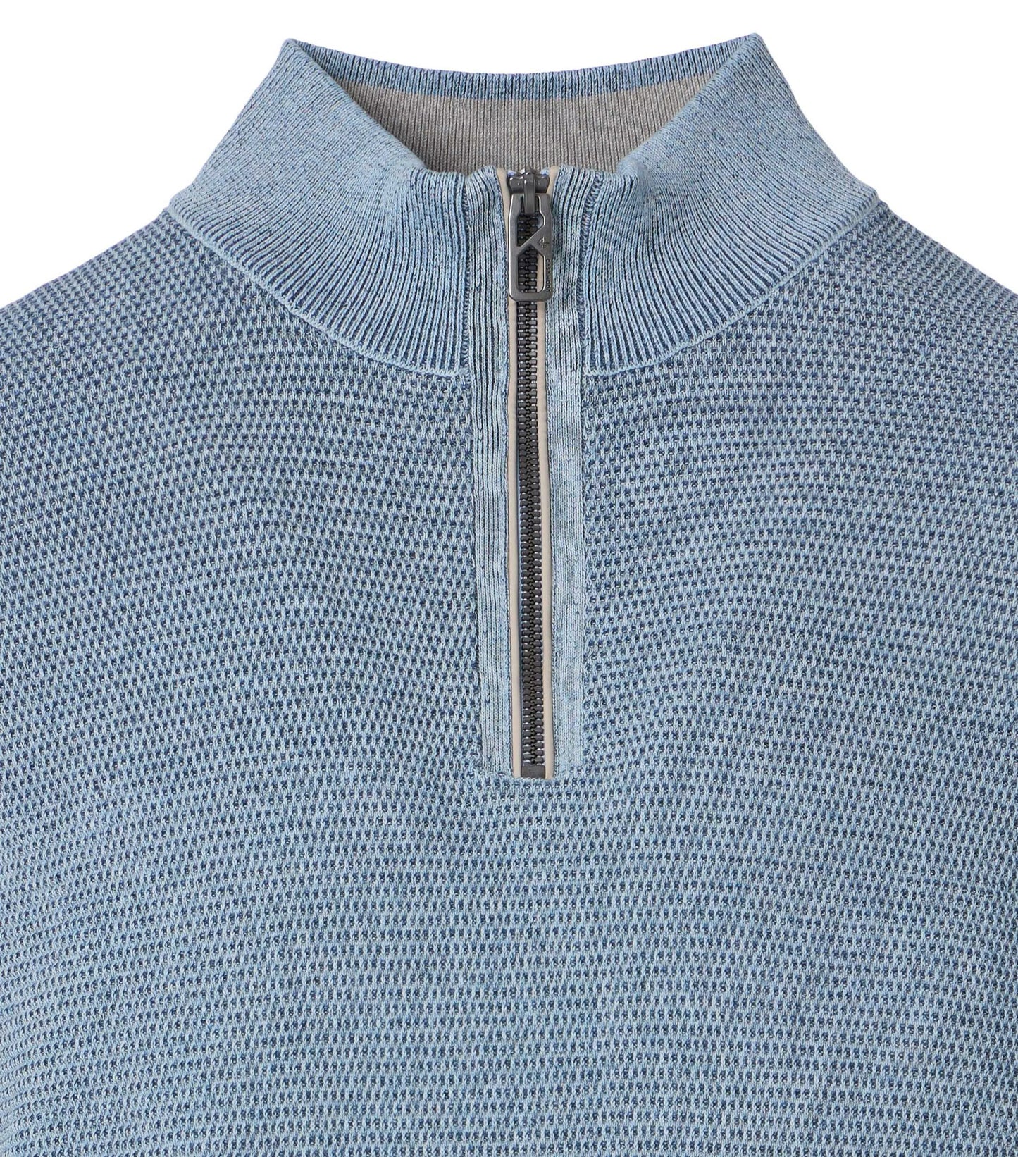 Casa Moda trui troyer effen soft chambray