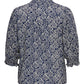 ONLY CARMAKOMA  CARRAYA 3/4 SHIRT WVN ADENA GRAPH