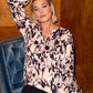 Ciso blouse black mix