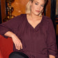 Ciso blouse wine fudge