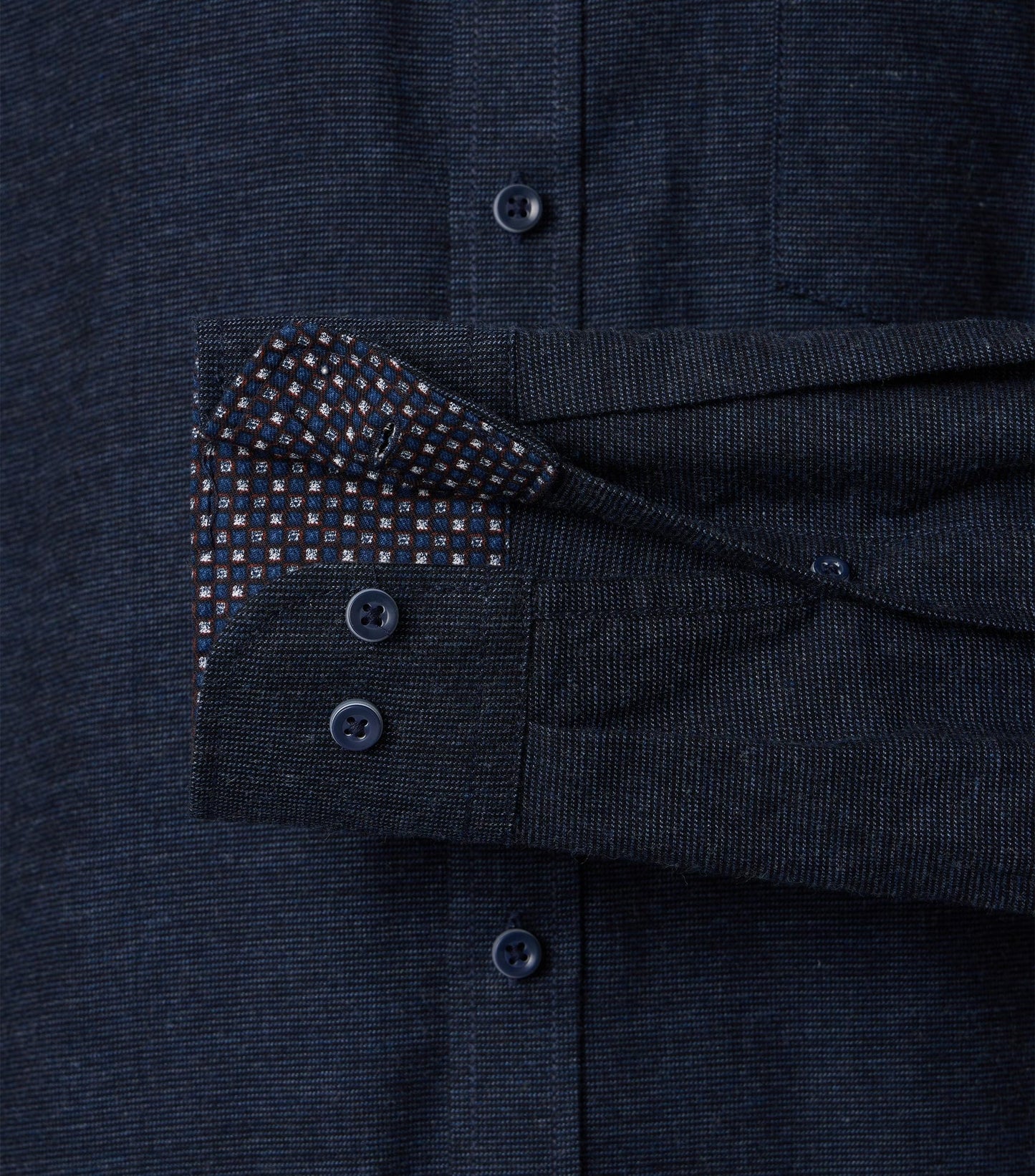 Casa Moda overhemd donkerblauw