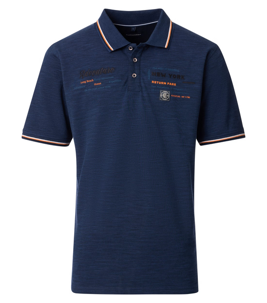 Casa Moda polo donkerblauw