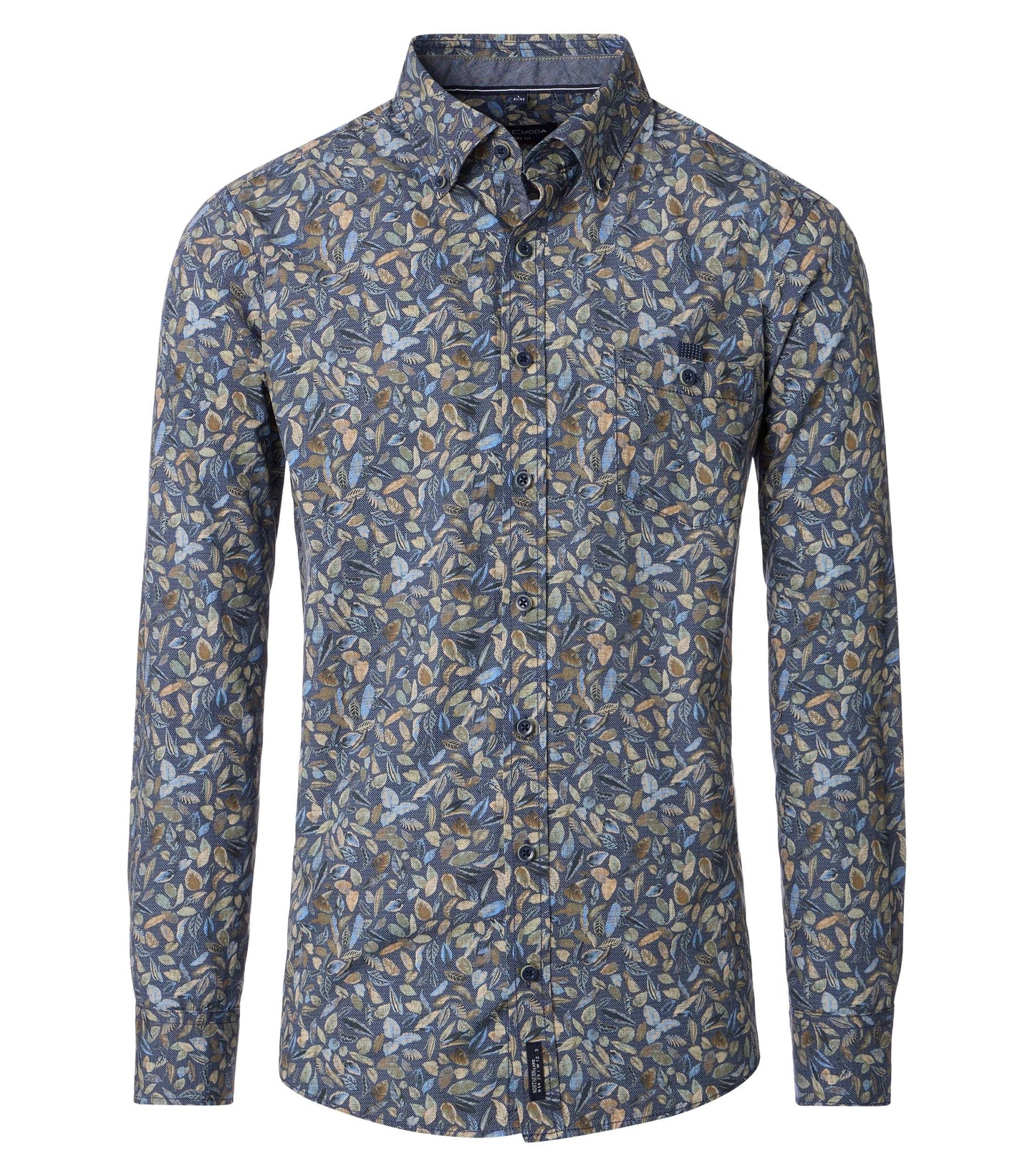 Casa Moda casual fit overhemd blue