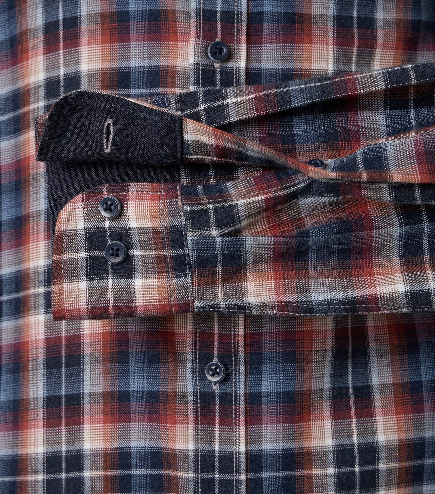 Casa Moda overhemd streep rood blauw