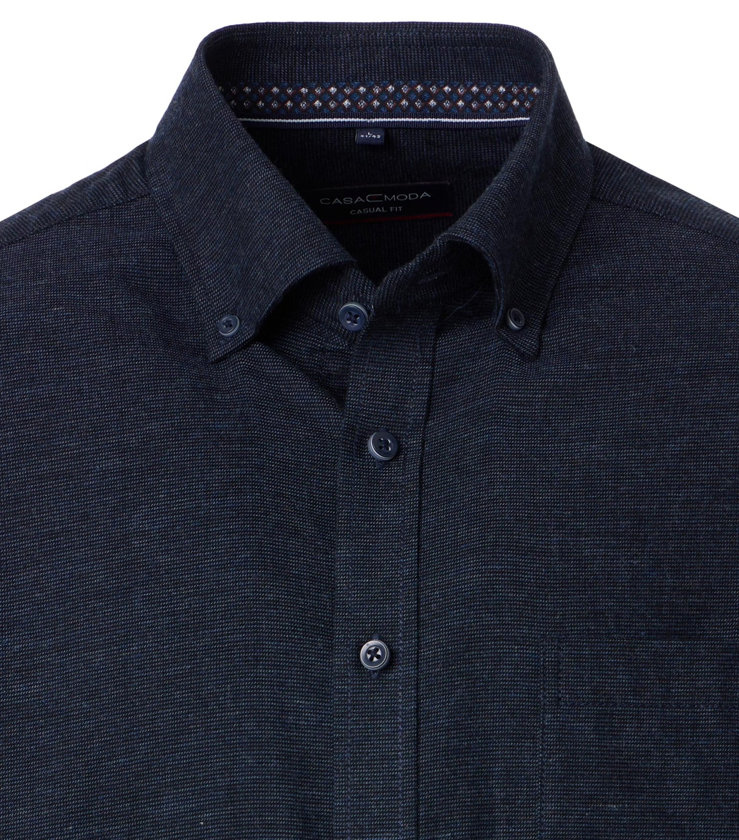 Casa Moda overhemd donkerblauw