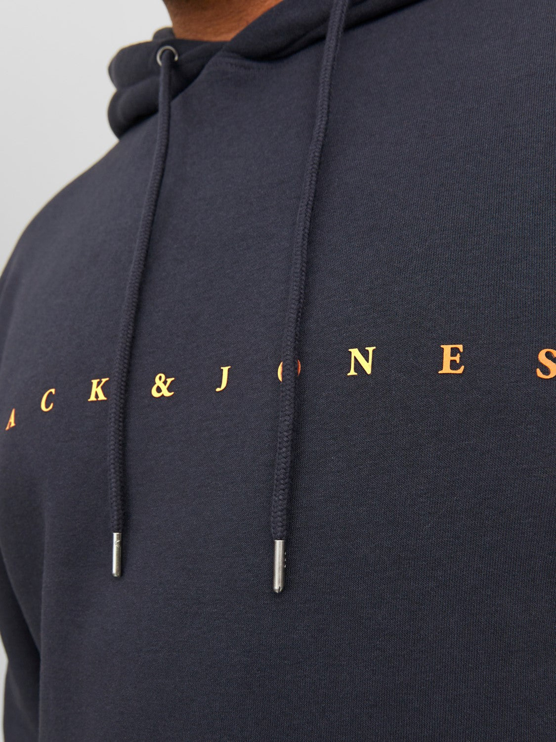 Jack & Jones JJESTAR Sweatshirt Hoody Dark navy Plussize
