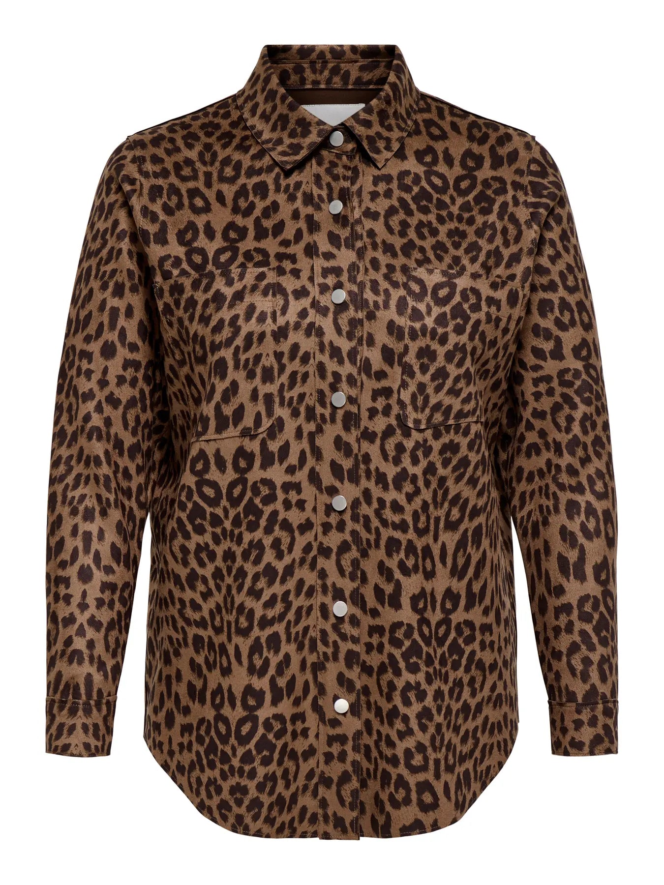 ONLY CARMAKOMA CARTIKI LIFE FAUXSUEDE AOP JACKET OTW