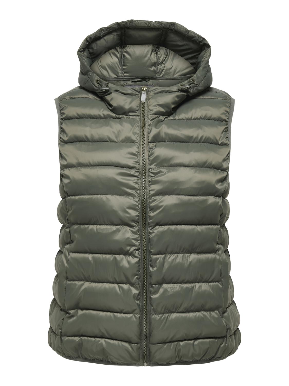 Only Carmakoma CARNEW TAHOE HOOD WAISTCOAT OTW NOOS Kambaba