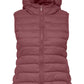 Only carmakoma CARNEW TAHOE HOOD WAISTCOAT OTW NOOS Rose brown