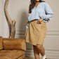 ONLY CARMAKOMA CARMETTA LS DNM SHIRT Light blue denim