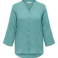Only Carmakoma Cartheis Long shirt Groen/blauw