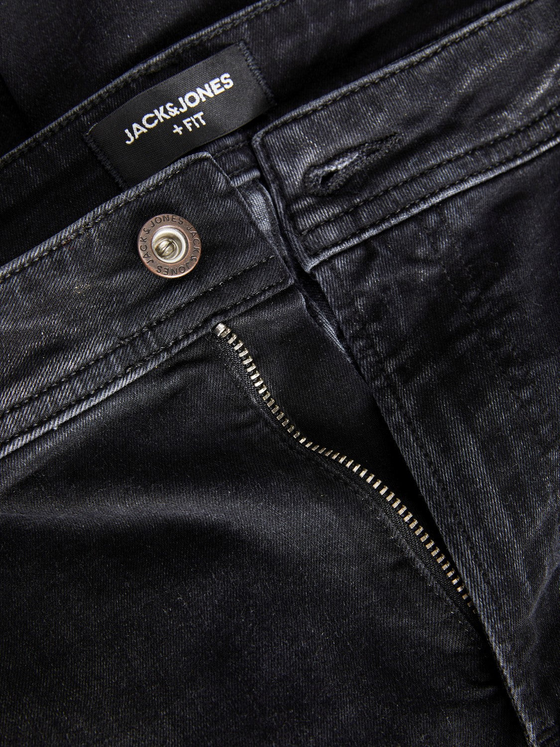 Jack&Jones JJIMike Broek/jeans Zwart/grijs
