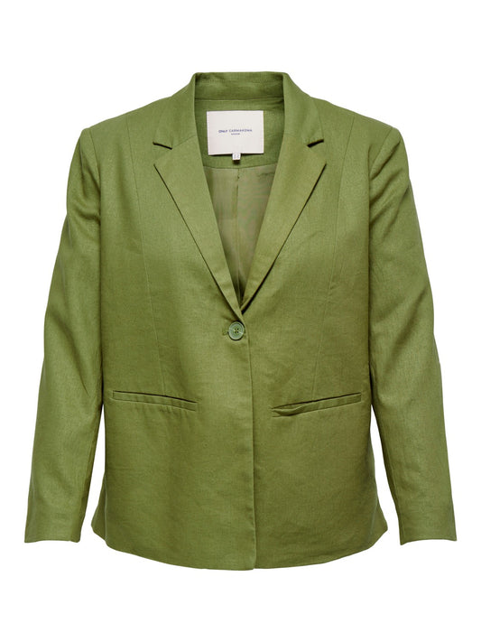 Only Carmakoma Carola-Caro blazer groen